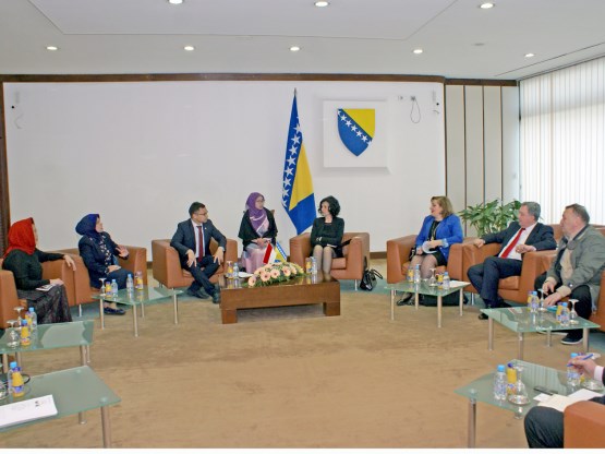 Članovi Grupe prijateljstva Parlamentarne skupštine BiH za Aziju razgovarali sa članovima Grupe za bilateralnu saradnju Predstavničkog doma Parlamenta Republike Indonezije
